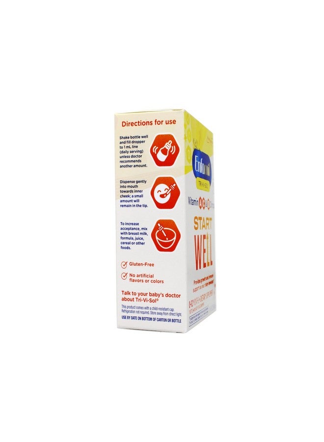 Enfamil Tri-Vi-Sol Vitamins A, D & C Supplement Drops for Infants, 50 mL - Image 3