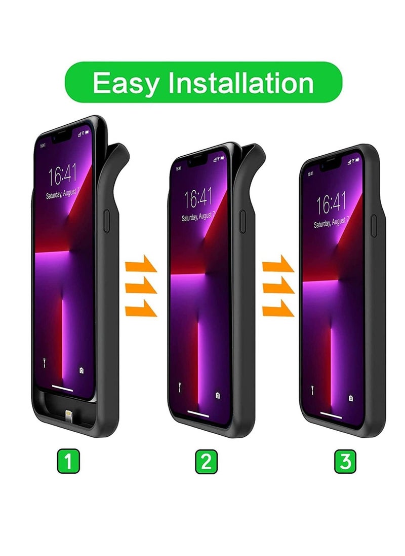 BORTONY - Battery Power Case 4000Mah For iPhone Xr Black - Image 1