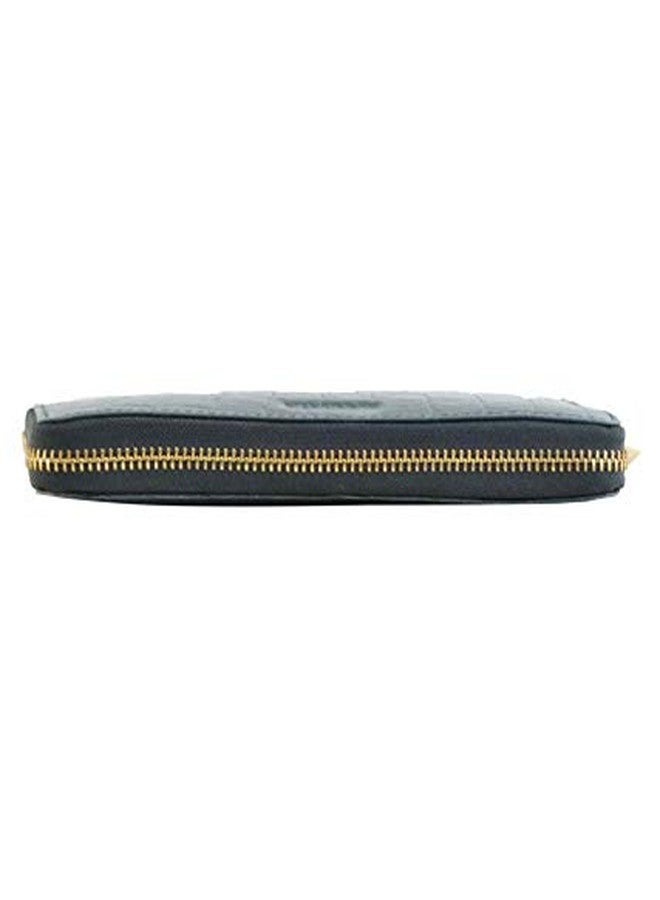 MANDAVA Printed Leather Ladies Wallet (Black) - Image 4