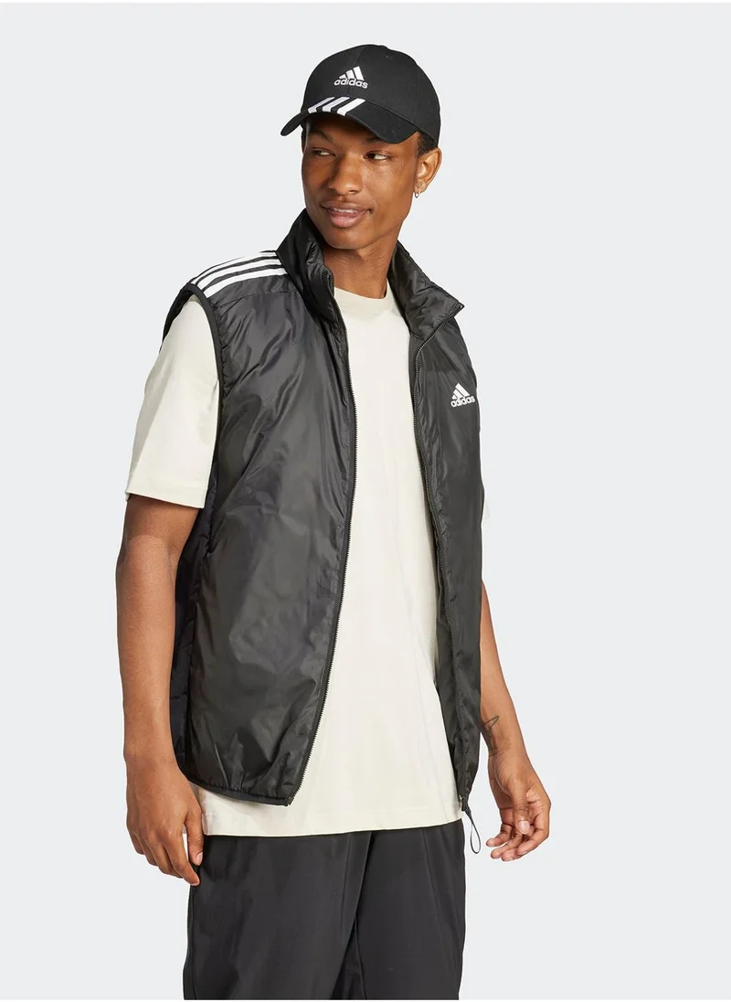 Adidas Essential 3 Stripe Insulated Jacket