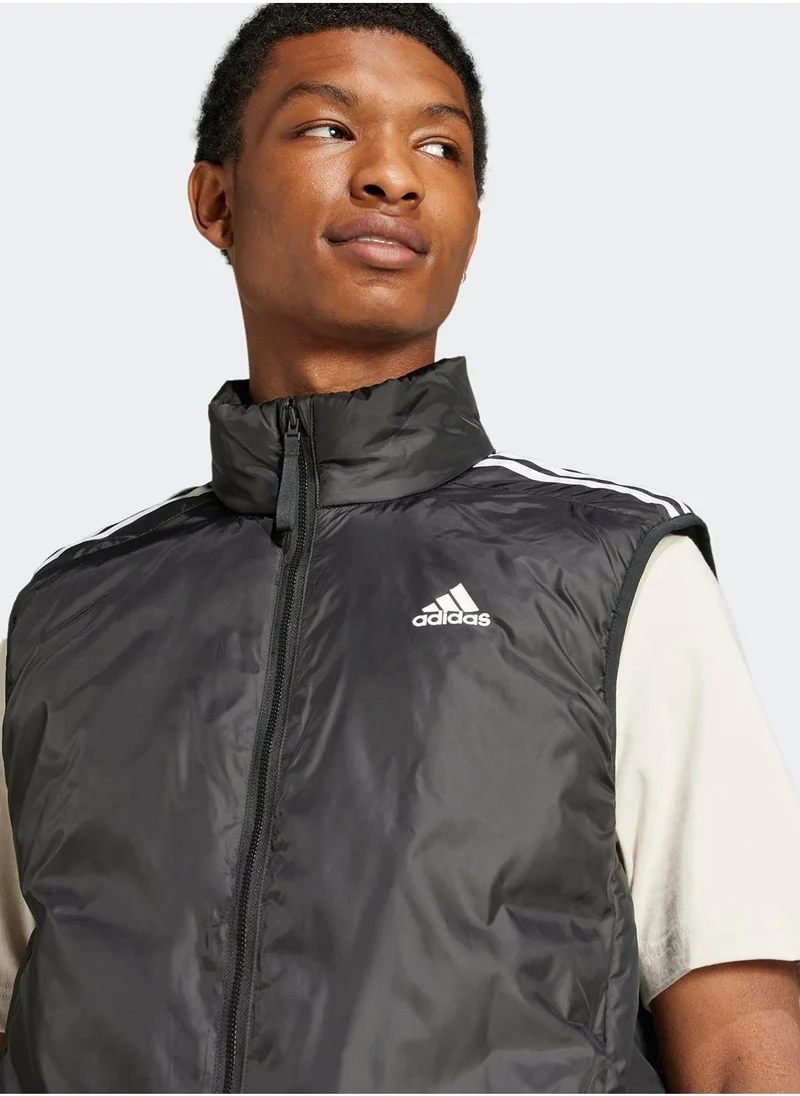 Adidas Essential 3 Stripe Insulated Jacket