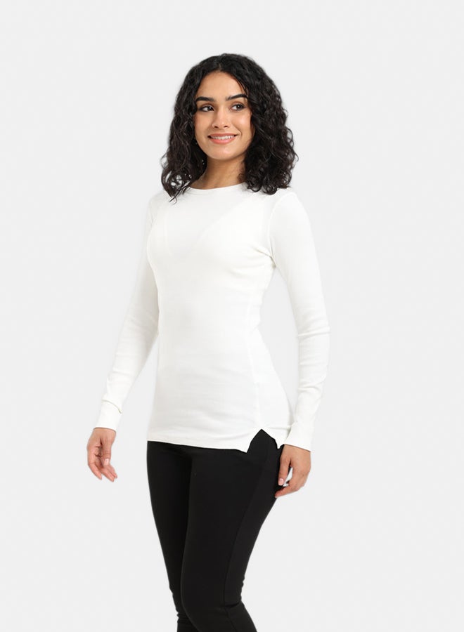 Carina Ribbed Long Sleeves Top - Image 2