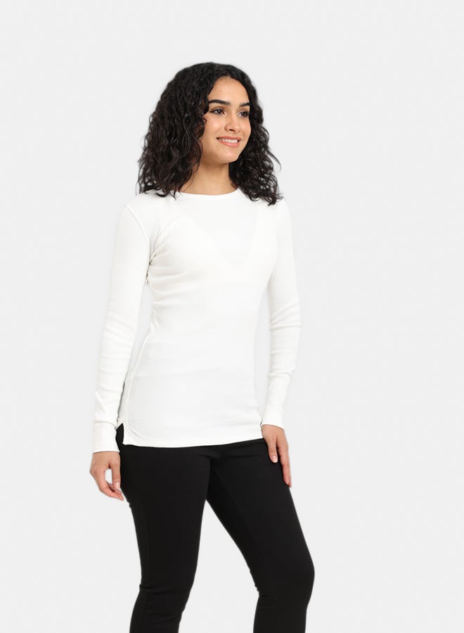 Carina Ribbed Long Sleeves Top - Image 3