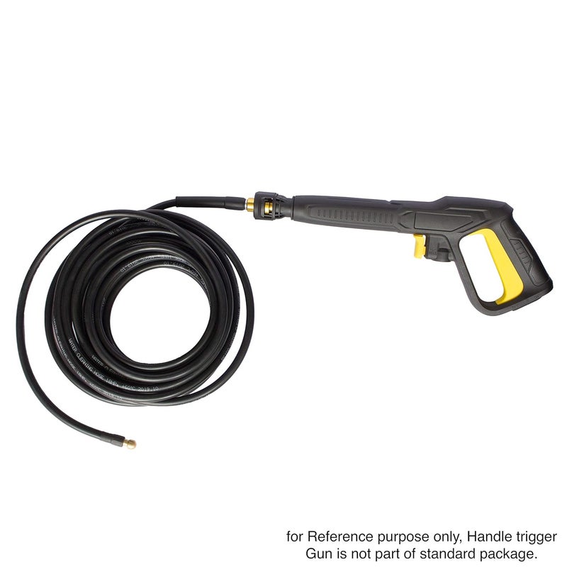 VMTC طقم تنظيف أنابيب التصريف متوافق مع غسالة الضغط كارتشر K1-K7 ملحق بندقية غسيل السيارات (5 متر) - Image 4