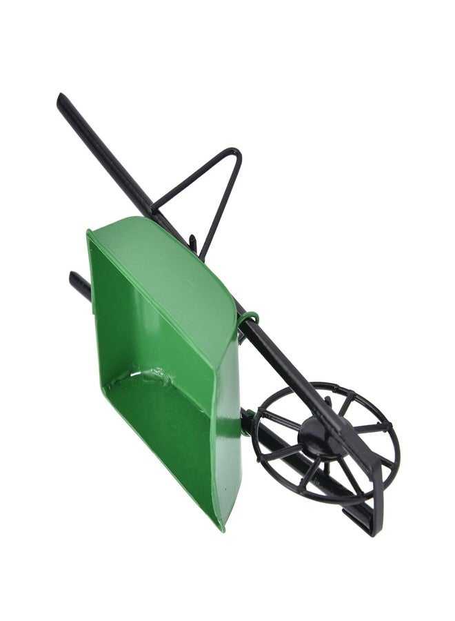 Zerodis Garden Cart,Mini 1:12 Dollouse Miniature Wheelbarrow Fairy Tale Garden Cart Dollhouse Furniture Accessories Gar for Boys and Girls - Image 5