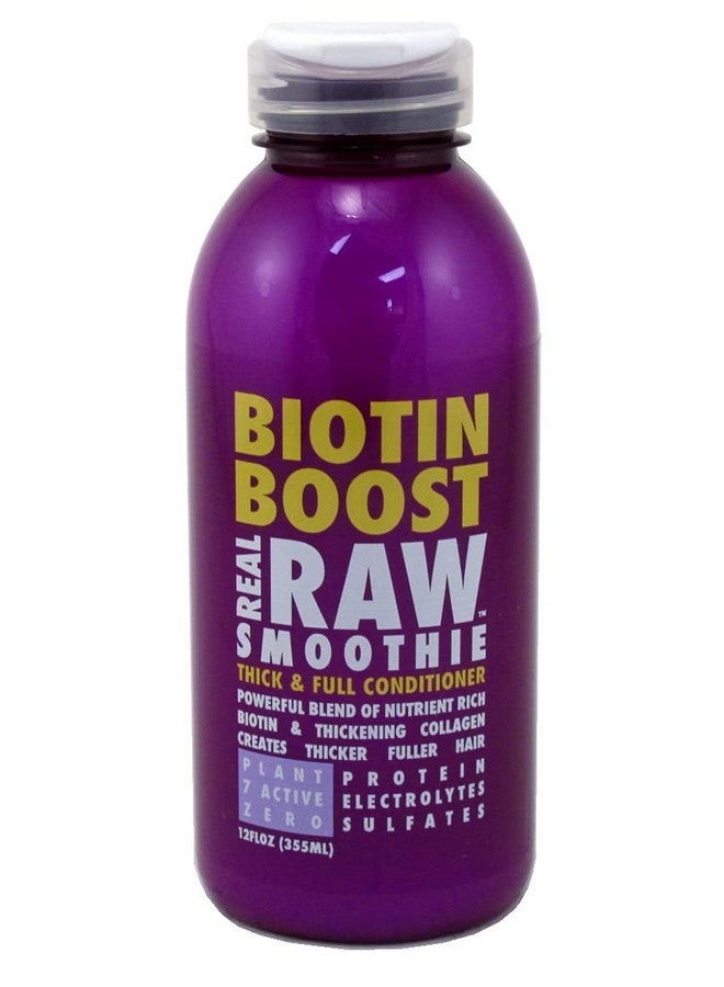 Real Raw Conditioner Biotin Boost Thick & Full 12 Ounce (354Ml) (Pack Of 2) - Image 1