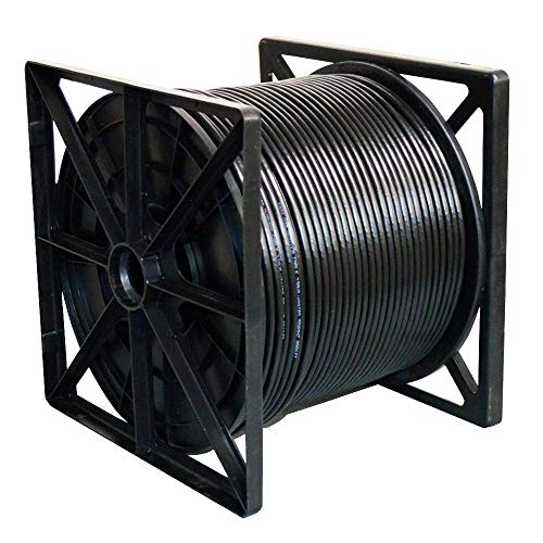 Dripstone CAT6 Direct Burial Ethernet Cable 23AWG Solid CCA UTP, Waterproof HDPE Insulated, Polyethylene (PE) Jacket for Indoor/Outdoor Installations (Black - 1000ft) - Image 3