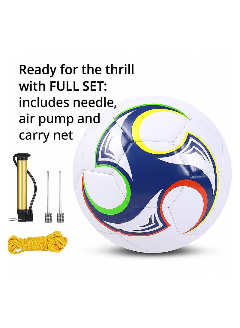 diu toyz Football Official 5 Colour Whirlwind - Image 2