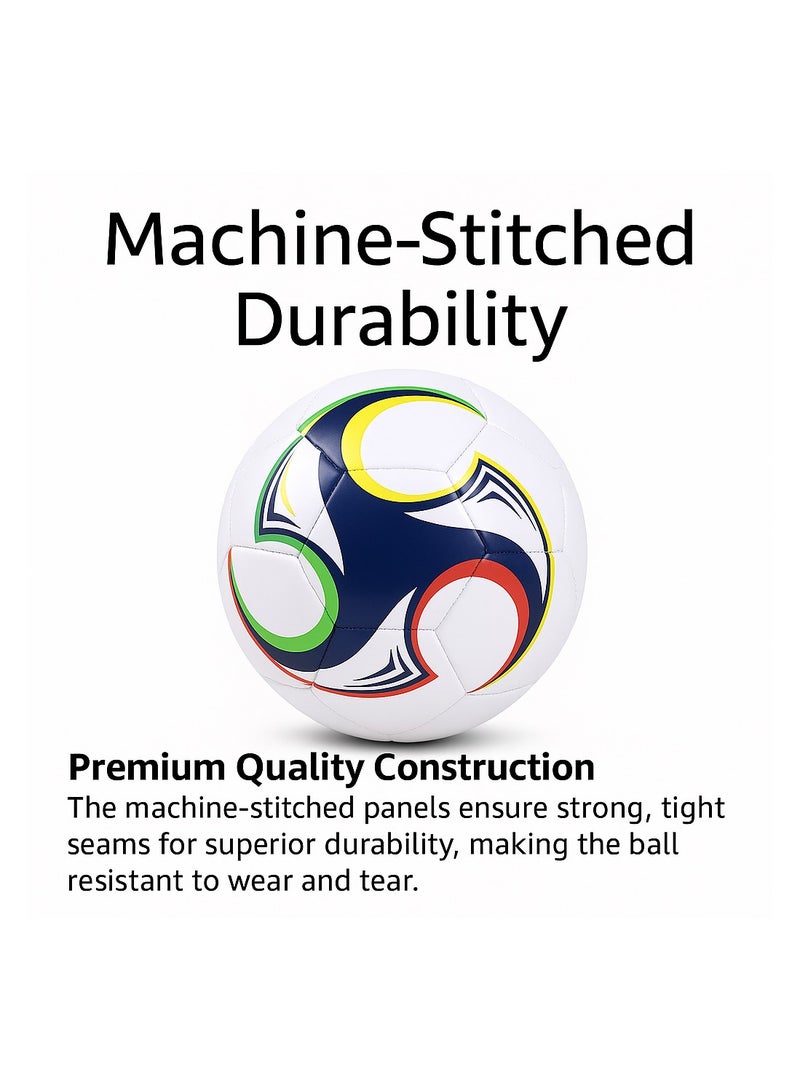 diu toyz Football Official 5 Colour Whirlwind - Image 4