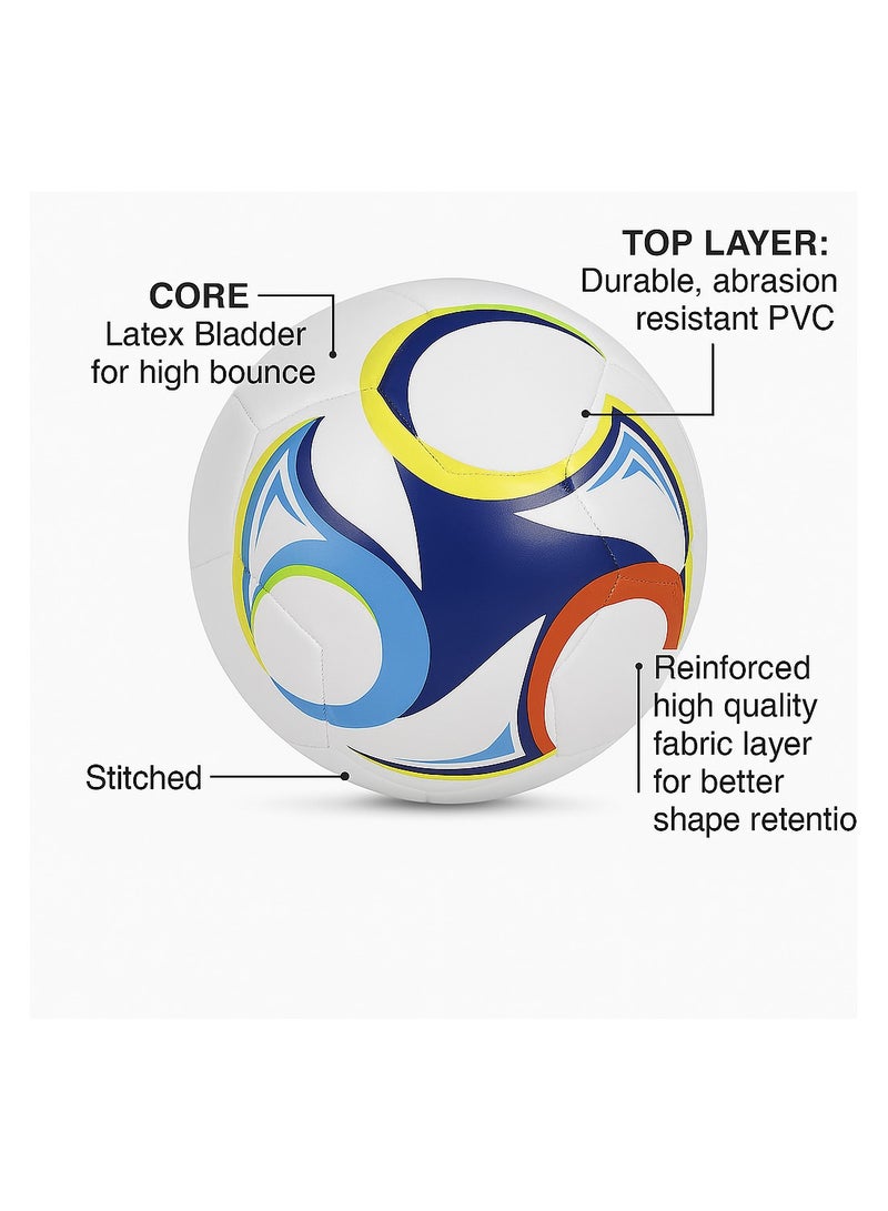 diu toyz Football Official 5 Colour Whirlwind - Image 5