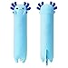 PEACH CAT Blue Long Axolotl Plush Pillow Toy Cute Axolotl Stuffed Animal for Girls and Boys 196 - Image 3