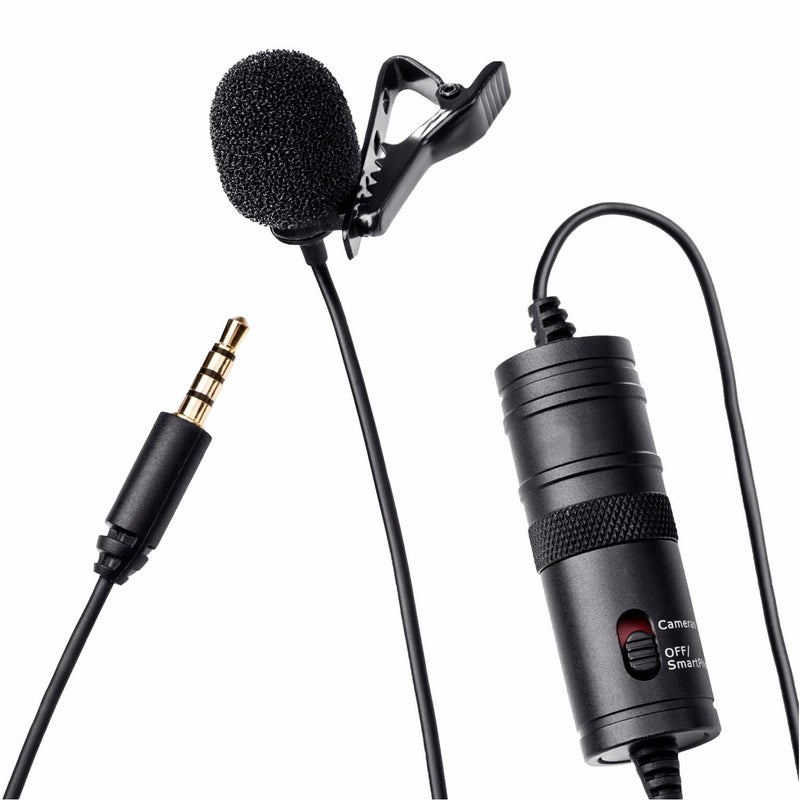 Humble Lavalier Microphone - Omnidirectional Condenser Lapel Mic for 3.5 Mm Jack Android Smartphones, Camcorders, DSLRS, Ideal for Professional Interviews, & Streaming (6 MTR) Auxiliary - Image 5