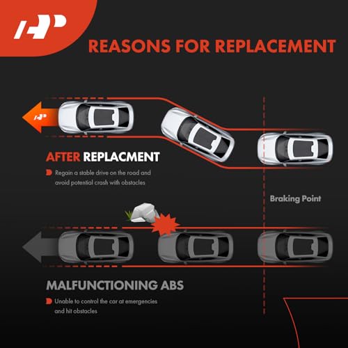 A-Premium ABS Wheel Speed Sensor Compatible with Ford Models - Focus 2008-2011 - Rear Right Passenger Side, Replace# 8S4Z2C190B, 8S432C190AE - Image 5