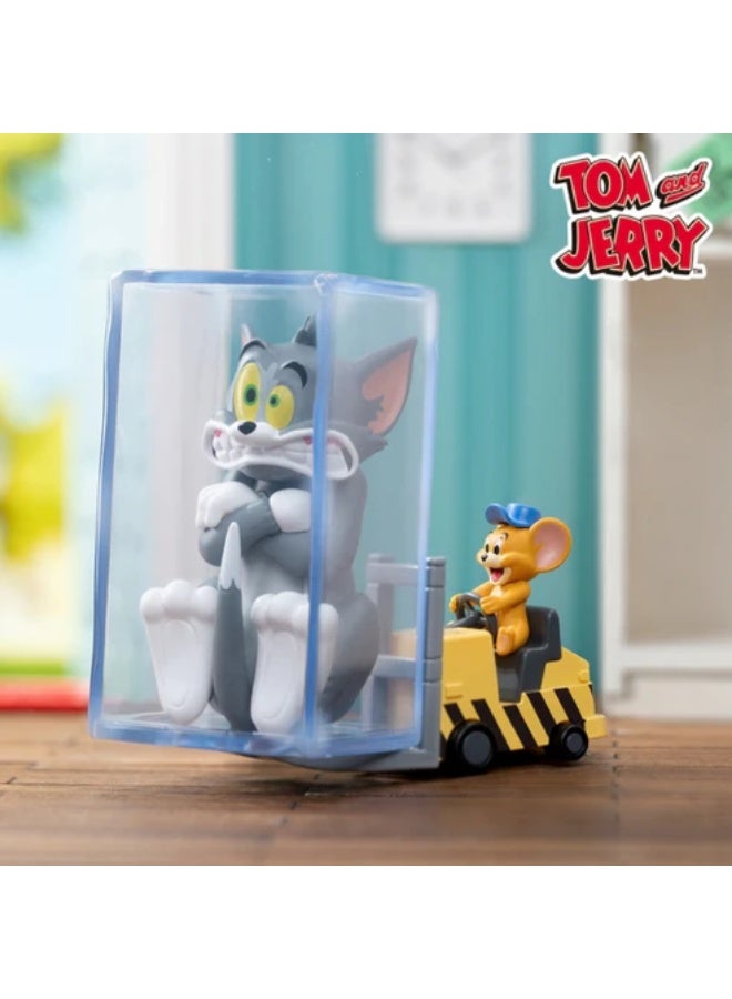 52TOYS صندوق مفاجآت: توم وجيري يتشاجران، قطعة واحدة عشوائية، تماثيل لشخصية كرتونية مضحكة - Image 3