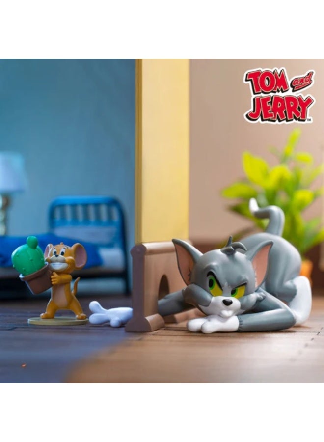 52TOYS صندوق مفاجآت: توم وجيري يتشاجران، قطعة واحدة عشوائية، تماثيل لشخصية كرتونية مضحكة - Image 4