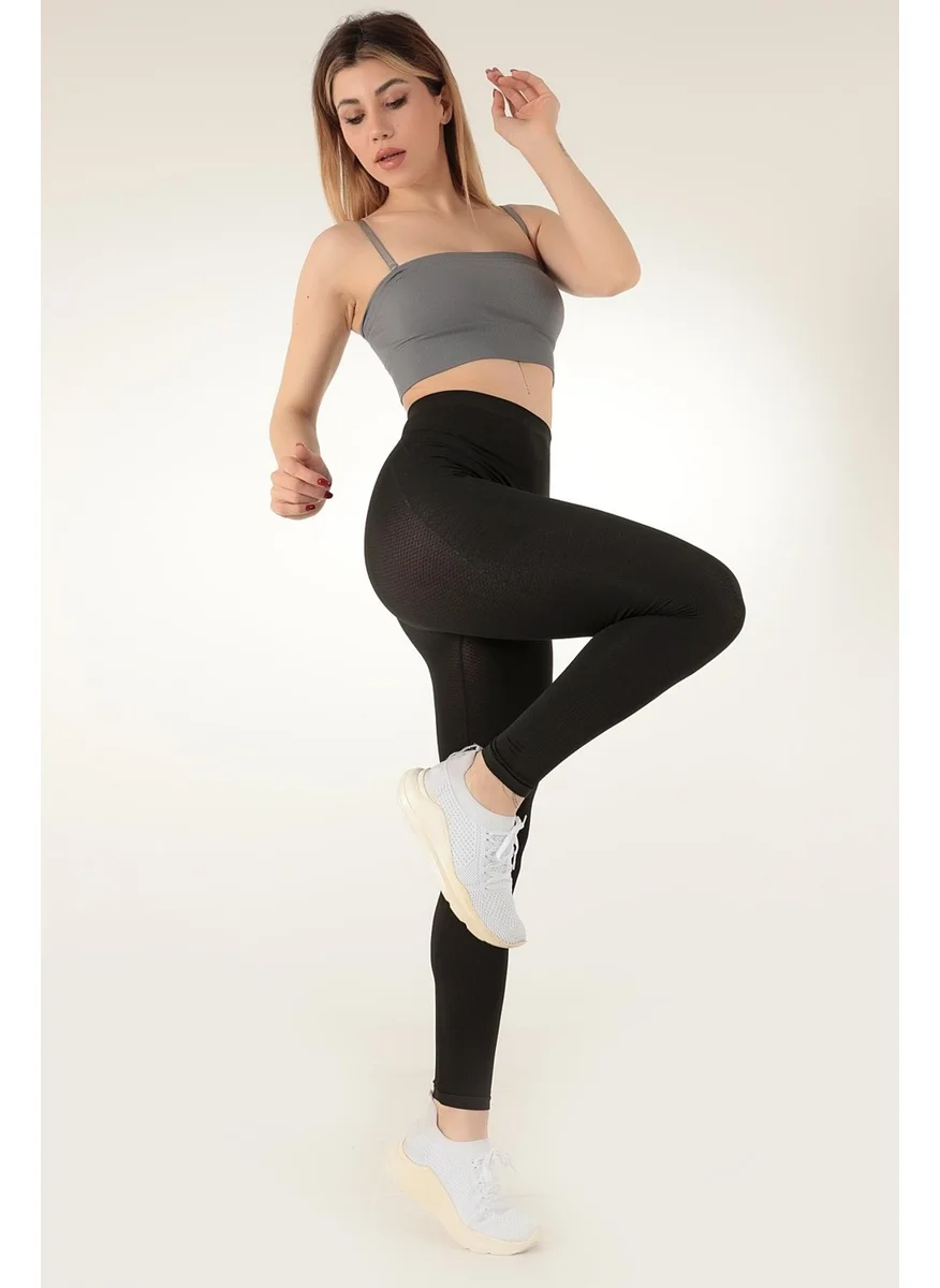 Miorre Women's Seamless Printed Sports Tights