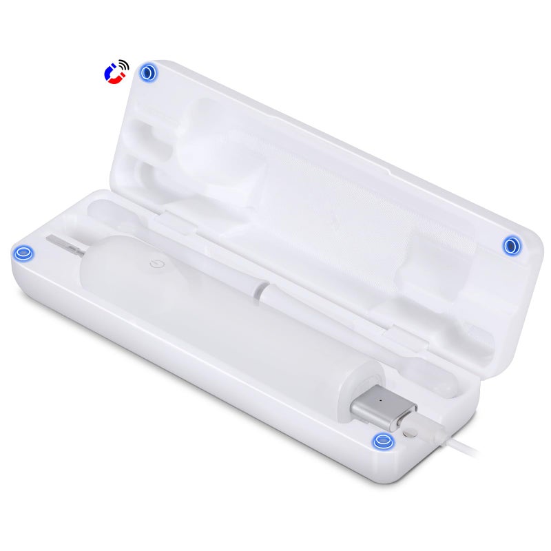 Kuflant TypeC Rechargeable Toothbrush Travel Case Compatible with Laifen Wave Electric Toothbrush Waterproof Magnetic Rechargeable Travel Powered Toothbrush Case Lightweight and Portable - Image 1
