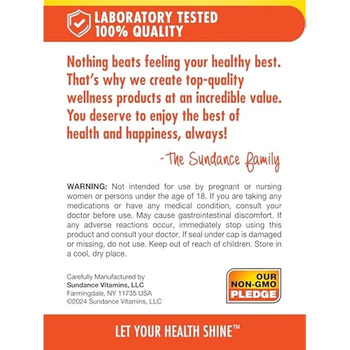 Sundance Saw Palmetto for Men | 100 Quick Release Capsules | Non-GMO & Gluten Free Supplement - Image 5