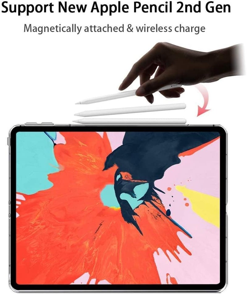 Asgens iPad Mini 6 2021 Black Clear Case, Slim Silicon Case Flexible Soft TPU Shockproof Anti-Scratches Back Cover for 8.3 inch iPad Mini 6th Generation 2021, Model A2567 / A2568 / A2569 - Image 3