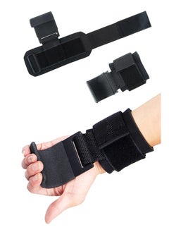 AROAQ Weight Lifting Training Grips Straps, Weight Lifting Hooks Grips With Wrist Wraps, Gym Reapers Lifting Wrist Straps For Weightlifting, Bodybuilding, Strength Training and Deadlifts, (Black Hooks)  - Image 4
