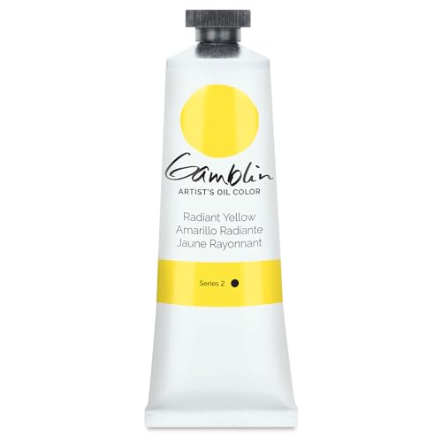 Gamblin Artist Oils Radiant Yellow 37ml - Image 3