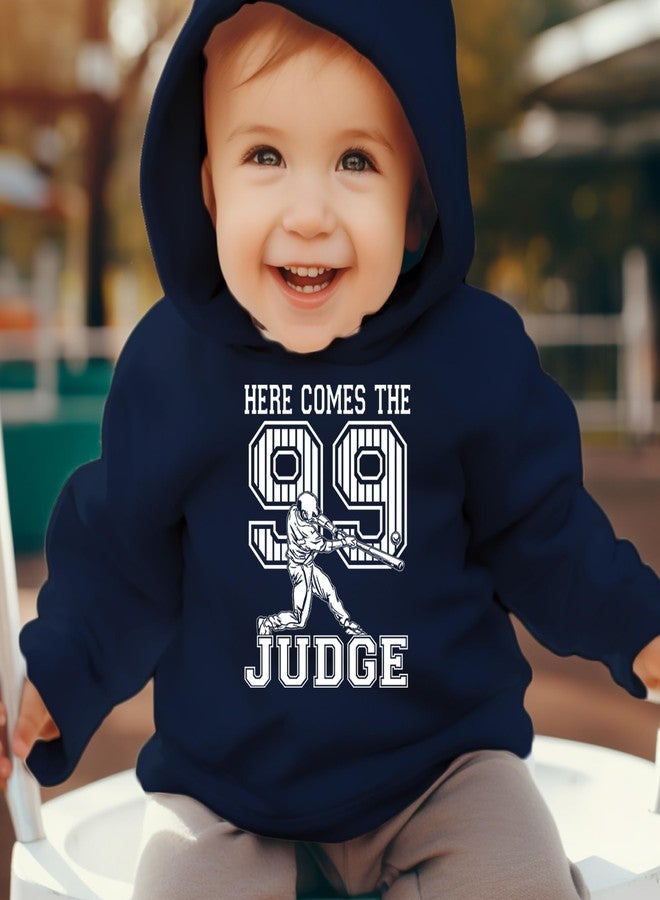 The Pxv Toddler Hood Here Comes The Judge 99 5/6T Navy Blue - Image 2
