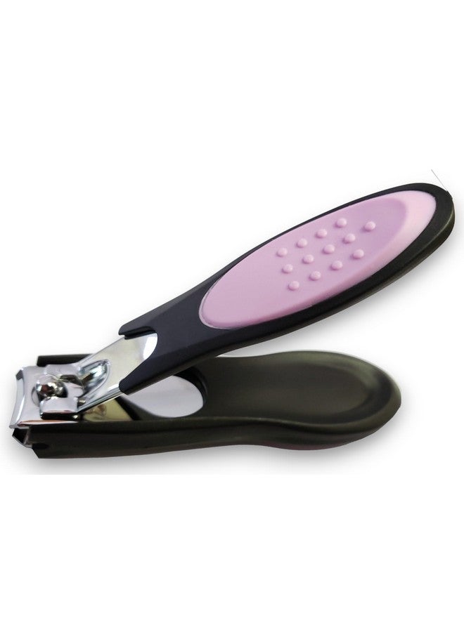DreamCut Dream Cut Nail Clipper with Comfort Grip Nail Catcher - Chrome Plated Toenails Clippers Nail Cutter Catches Clippings Sharp Sturdy Trimmer Stainless Steel for Men and Women  - Image 2