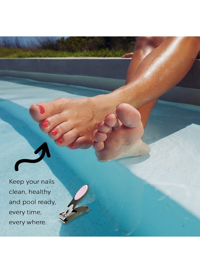DreamCut Dream Cut Nail Clipper with Comfort Grip Nail Catcher - Chrome Plated Toenails Clippers Nail Cutter Catches Clippings Sharp Sturdy Trimmer Stainless Steel for Men and Women  - Image 3