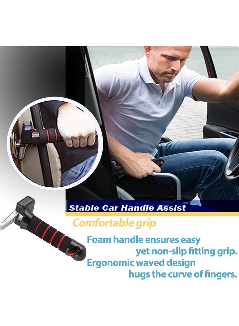 general 3 in 1 Vehicle Support Handles, Elderly Portable Automotive Door Assist Handles, with Seatbelt Cutter and Window Breaker for Elderly and Handicapped - Image 2