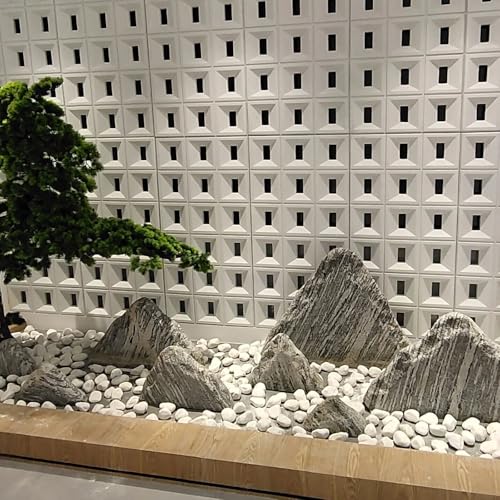 FANTIAN 5 lbs White Matte Rocks for Plants, 2-3 Inch Large Pebbles for Indoor Plants, Decorative River Stones for Succulent, Landscaping, Vases, Crafting and Garden - Image 5