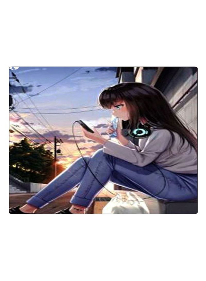 RKN Printed Anti-Slip Gaming Mouse Pad Multicolour