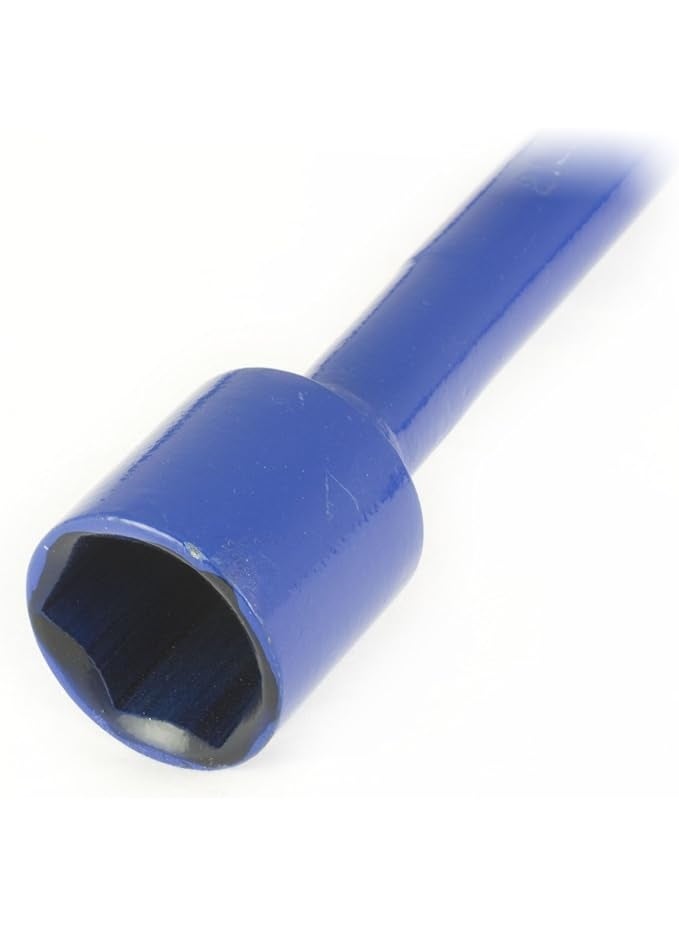 4 Way Cross Wheel Nut Wrench For Car With 17mm 19mm 21mm 23mm Sockets - Image 2