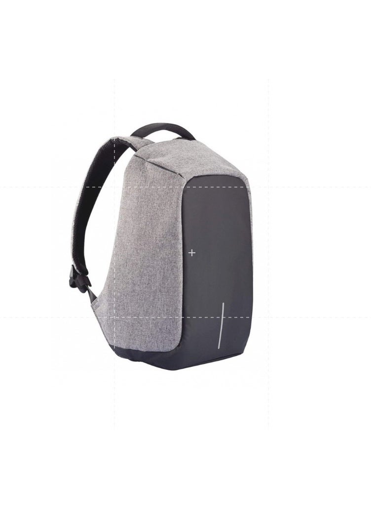 Eltrazone Anti-Theft Travel Backpack Large Capacity Waterproof Black\Grey