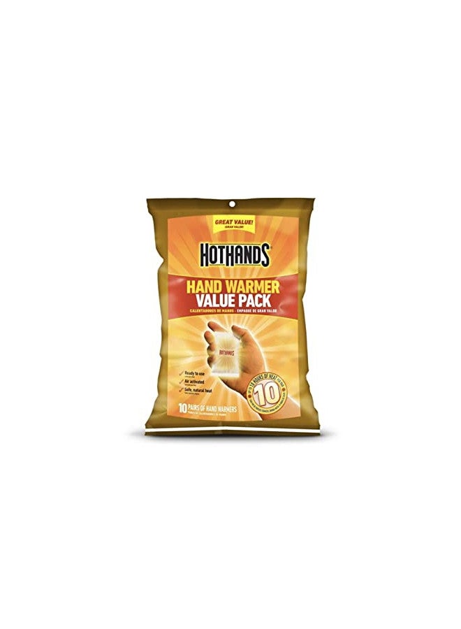 HotHands حار الأيدي دفئات اليد 10 زوج حزمة قيمة - Image 1