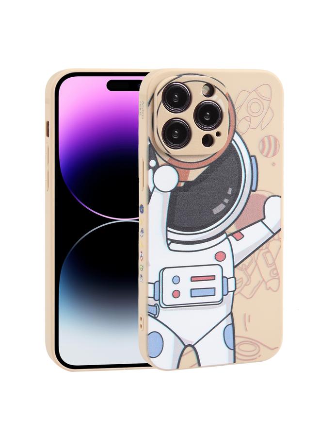S-TOP Case For iPhone 14 Pro Spaceman Binoculars Phone Case - Image 1