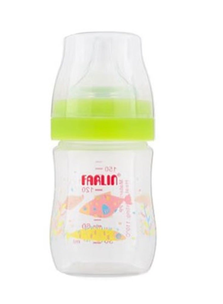 فارلين زجاجة رضاعة بي بي برقبة واسعة 150 مل - أخضر - Image 2