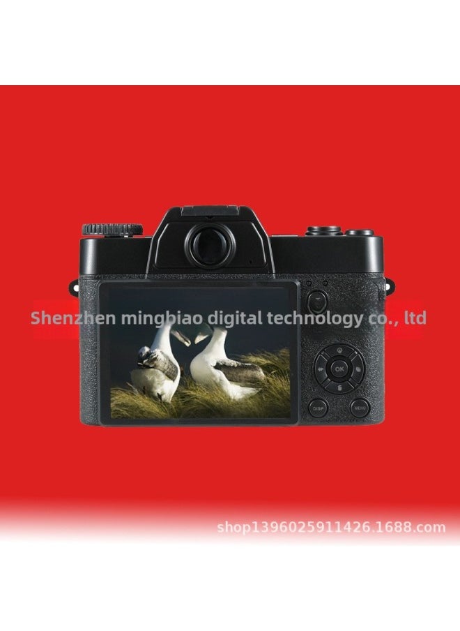 Generic 4K DSLR Student Digital Camera HD IPS Screen Digital Video Camera-Body Color:Diamond Black  - Image 3