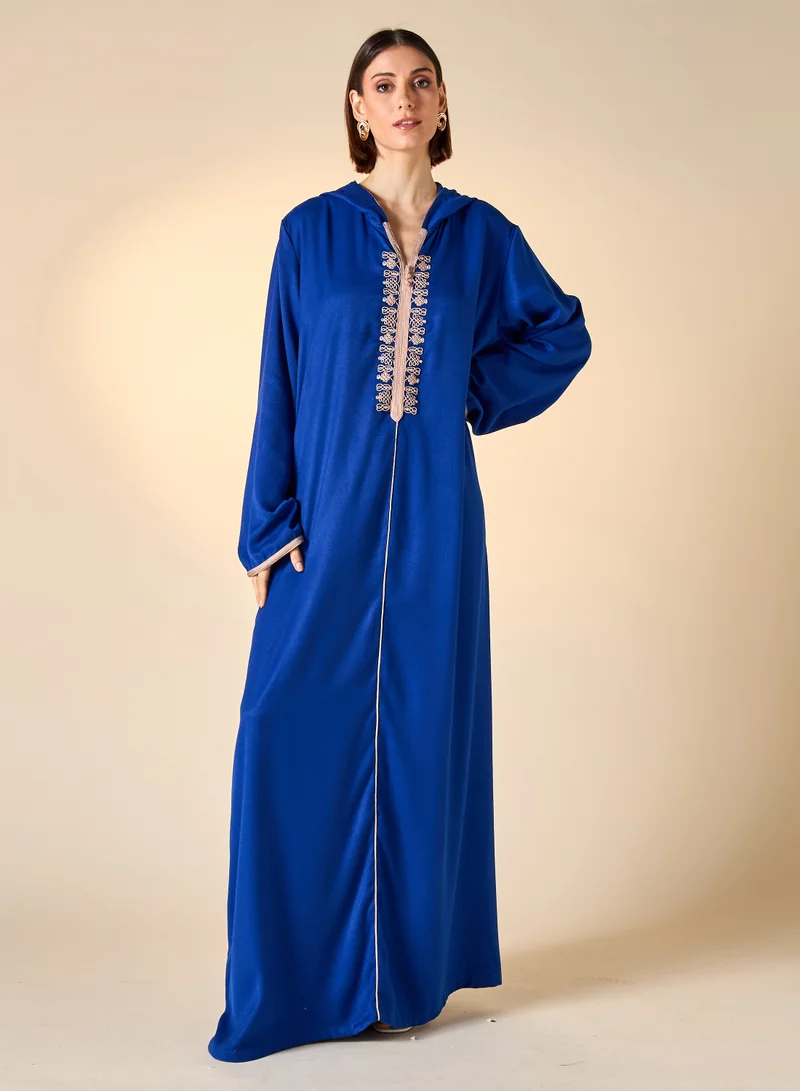 Hadiyath Al Madinah HM - Embroidered Jalabiya