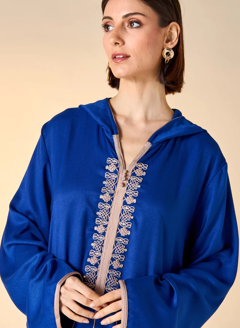 Hadiyath Al Madinah HM - Embroidered Jalabiya