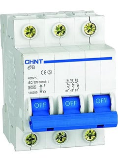 Chint Three Phase 3X63A Type C Automatic Fuse 4,5ka 185641 