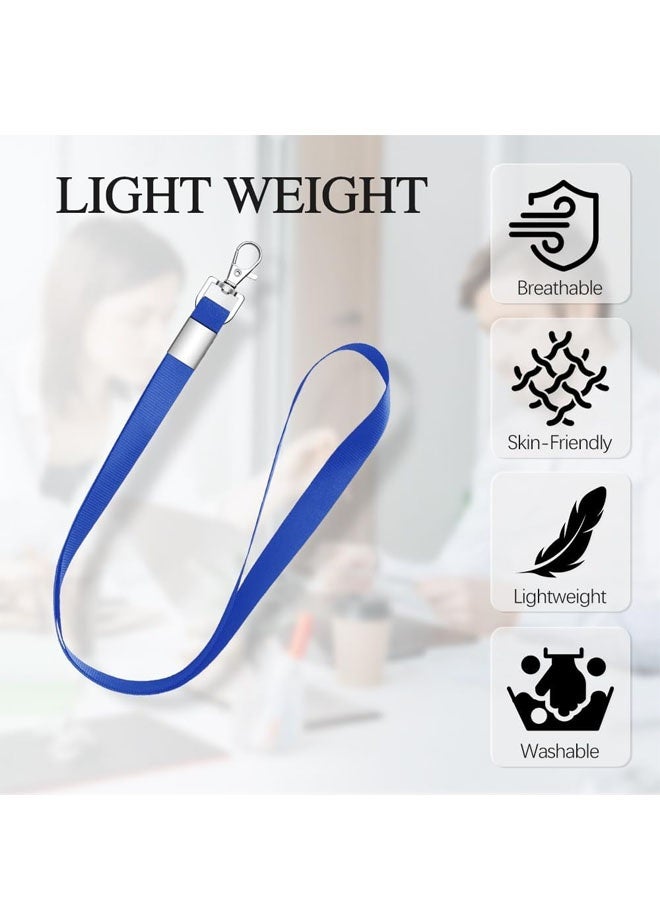 5 PCS Premium Badge Lanyards with  Clip for ID, Keys & Accessories - Image 4