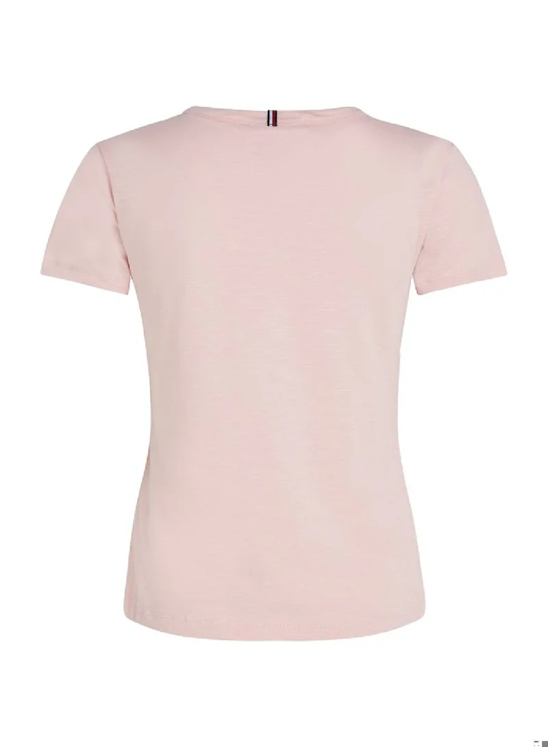 TOMMY HILFIGER 1985 Collection Textured Stripe Slim T-Shirt