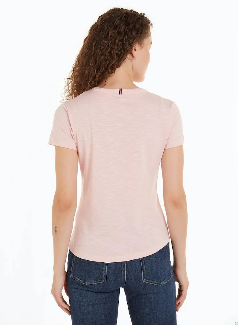 TOMMY HILFIGER 1985 Collection Textured Stripe Slim T-Shirt
