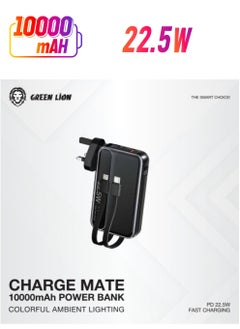 Black- Charge Mate 10000mAh