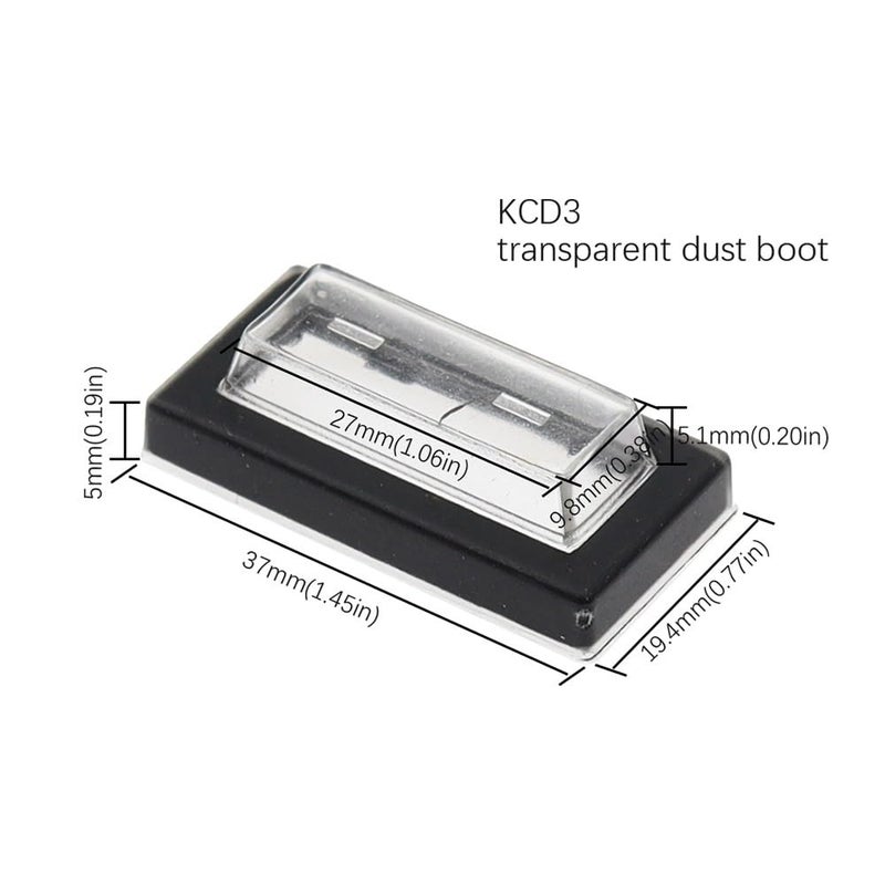 Red Light 10PCS KCD3 Rocker Switch ON Off ON Off ON 2 Position 3 Pin 16A 250V 20A 125V AC Power Switch - Image 5