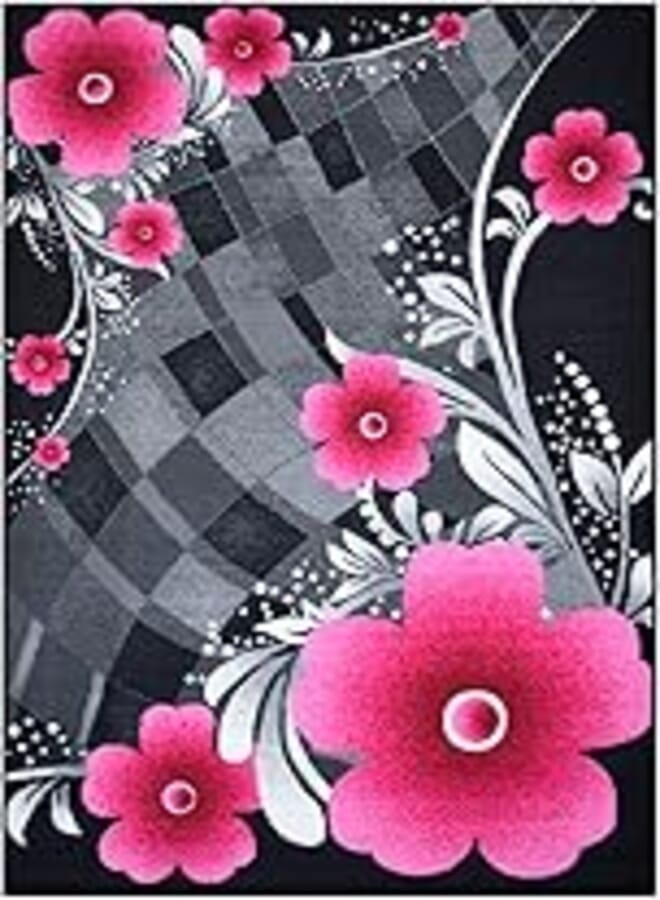 Mac Carpet Mac Carpet Cotton Woven Back Romance Area Rug (100 x 290cm, Mauve) 