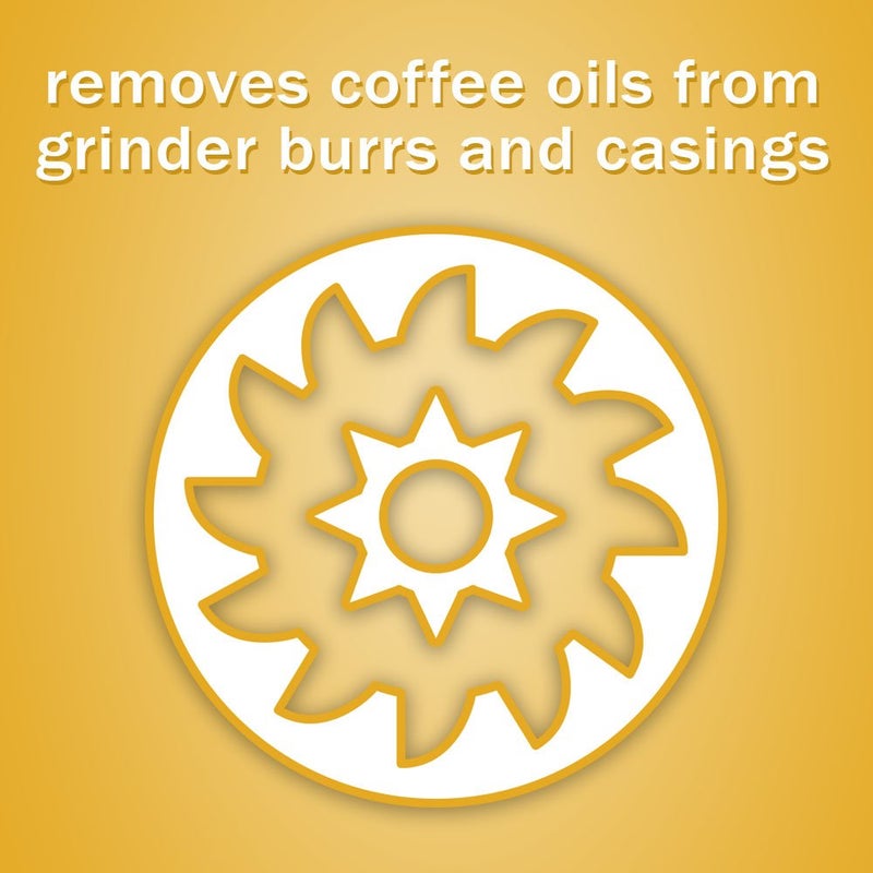 Urnex أقراص تنظيف مطحنة القهوة الاحترافية من أورنيكس غريندز، 3 عبوات للاستخدام الفردي - Image 3