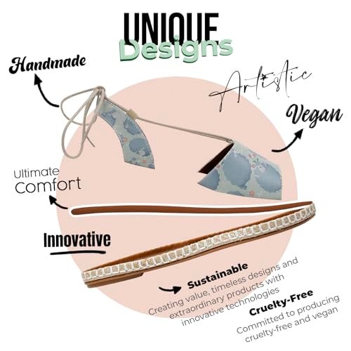 DOGO Gladiator Sandals for Women - Vegan and Handmade Strappy Sandals for Women, Sleep Factory Design, Size 7.5 - Image 3