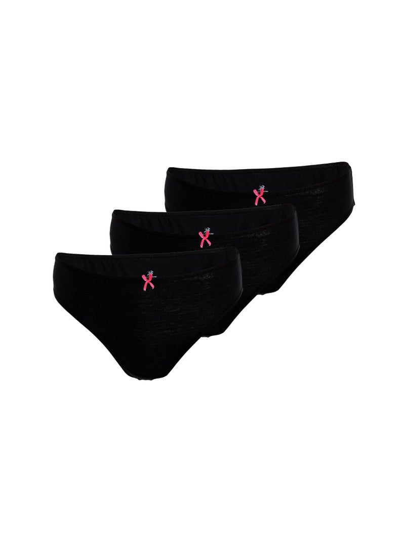 REDCOTTON Red Cotton Underwear Women Midi Panties Underwear Pack (3) Pieces - Multi  - Image 3