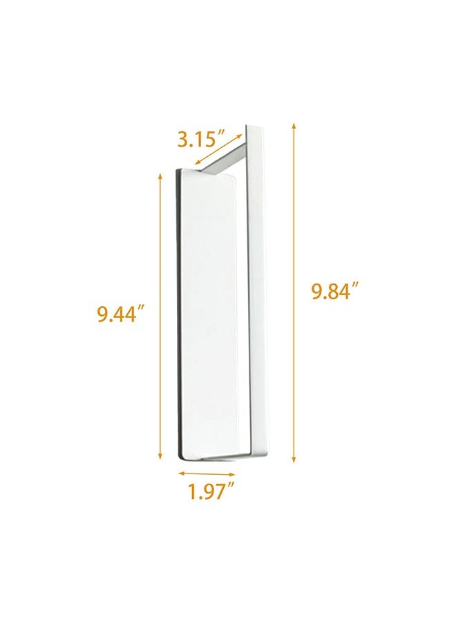 Peachjoy 2 Pack Magnetic Hanger Organizer for Washing Machine and Closet Laundry Room, Laundry Room Organization, Clothes Storage Rack, Hanger Storage Rack for Washing Machine,White - Image 2